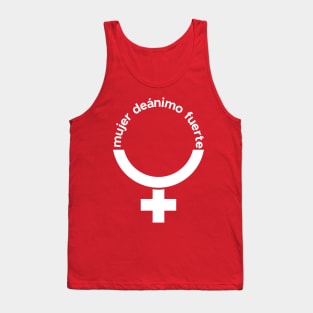 Woman strong of spirits SPANISH Tank Top